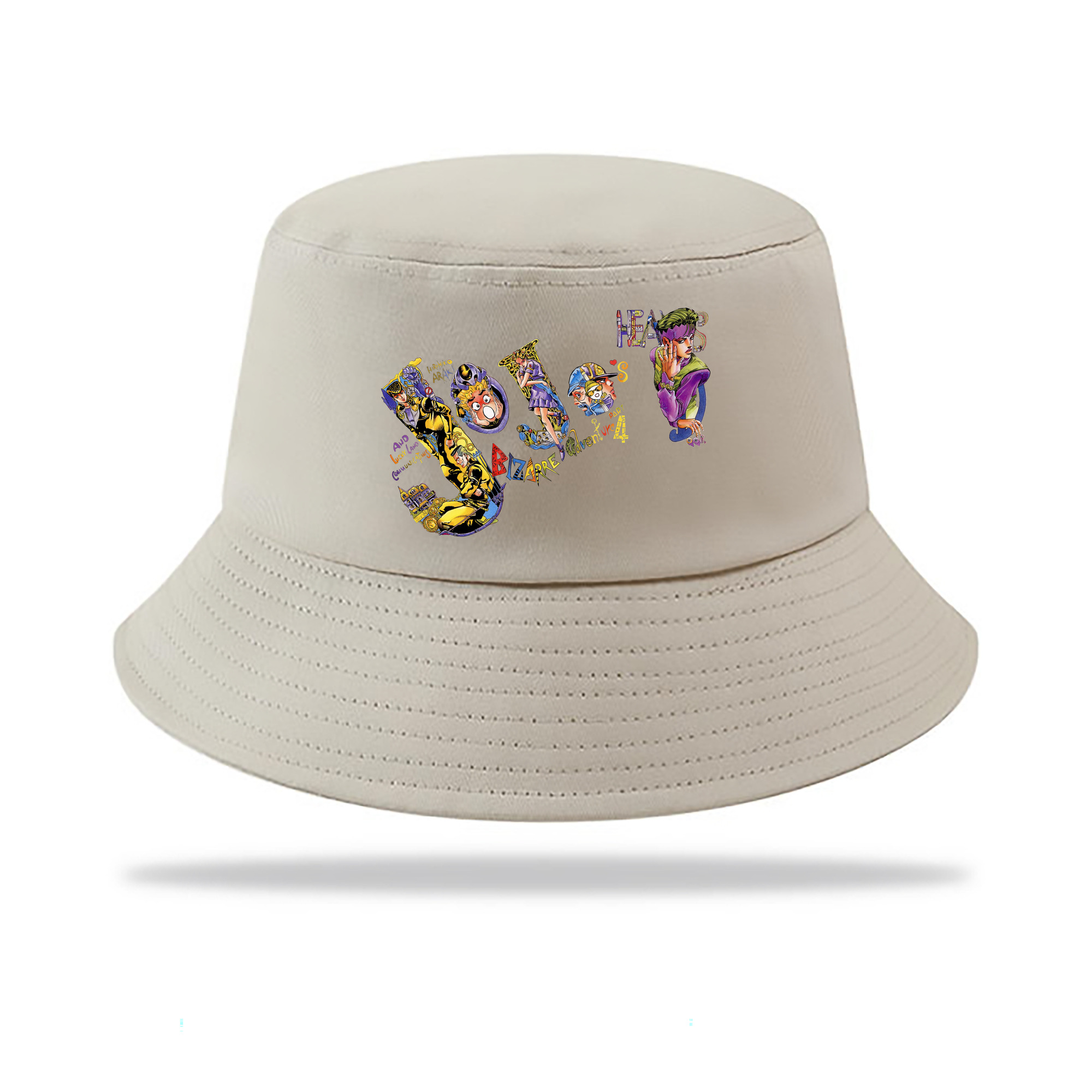 （画像用） ジョジョの奇妙な冒険 JoJo's Bizarre Adventure アウトドア日除けバケットハット